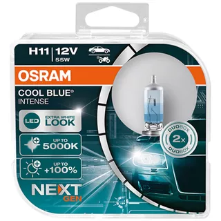 Lâmpadas H11 Cool Blue Intense Next Generation Osram 5000k