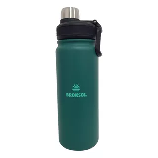 Botella Termica Broksol Acero Inoxidable 650ml Verde