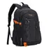 Mochila Estudiante Notebook Impermeable hombre mujer - SN57605 Color Negro Con Anaranjado