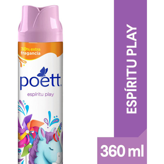 Desodorante Ambiental Poett Espiritu Play 360 Ml