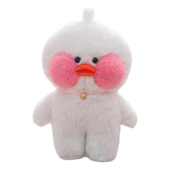 Peluche Pato Blanco Lalafanfan Tiktok 30cm