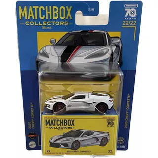 Matchbox Collectors 2020 Chevy Corvette Blanco 22/22