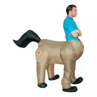 Disfraz Centaurio Caballo Inflable Adulto Halloween