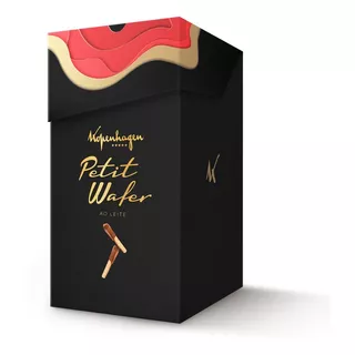 Petit Wafer Ao Leite Kopenhagen 75g