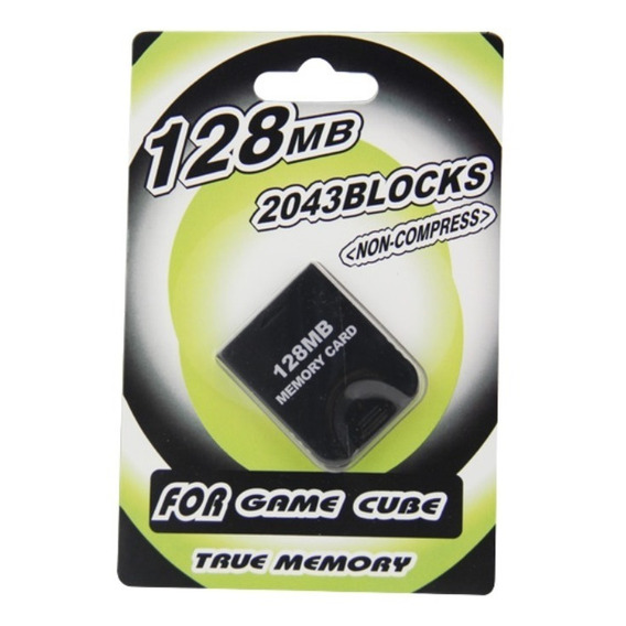 Memory Card Para Gamecube Capacidad 2043 Bloques