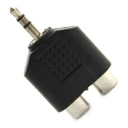 Adaptador Miniplug St 3.5 A 2 Jack Rca
