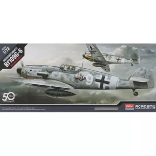 Messerschmitt Bf109g-6 - 1/72 - Academia 12467