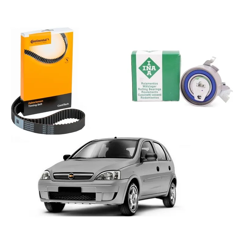 Kit Correia Dentada Tensor Corsa Novo 1.8 2003 A 2009
