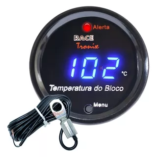 Medidor Digital Temperatura Bloco Motor Sensor Tb90 Carro 