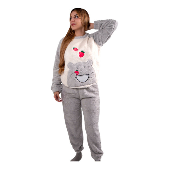 Pijamas Polar Sherpa, Calentito Para Mujer