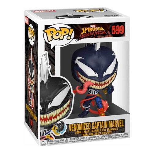 Funko Pop Marvel Max Venom - Venomized Capitana Marvel