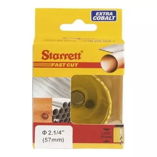 Serra Copo Bi-metal 57mm Fast Cut Fch0214-g Starrett