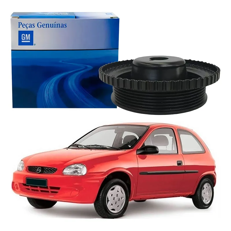 Polia Fonica Virabrequim Corsa 1.0 Sem Ar 1997 A 2005