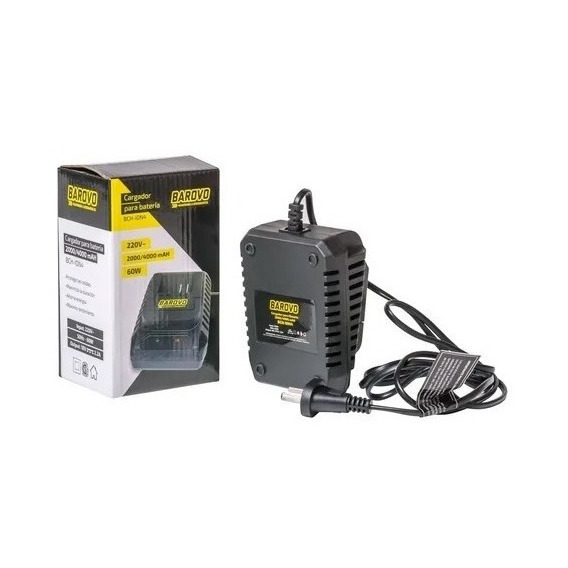 Cargador De Bateria Barovo 18 Volt 60w Bat2000 Bat4000 Pro 