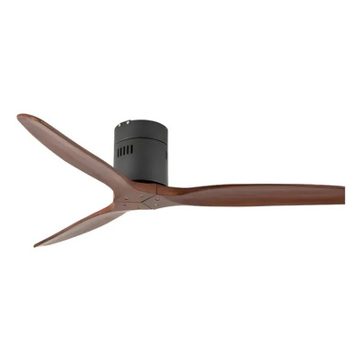 Ventilador De Techo Alisio Negro Madera Control Remoto 1.321 M 54 Hz/ 60hz Negro/madera Abs 3