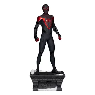 Pcs Spider-man Miles Morales 1:3 Scale Statueexclusive 