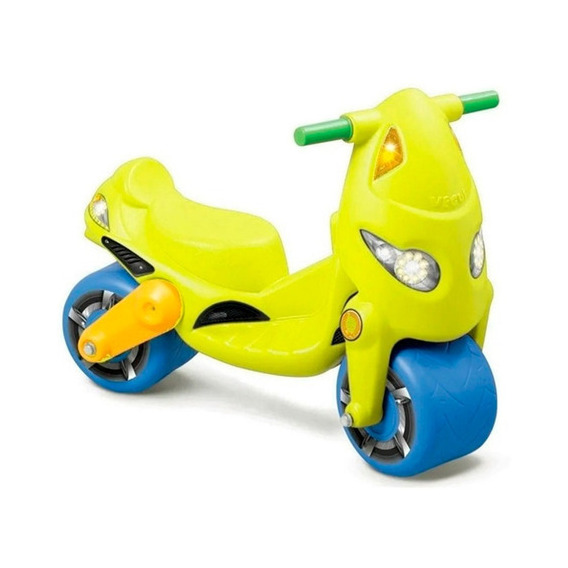 Andador Caminador Pata Pata Niños Vegui Moto Scooter Color Amarillo