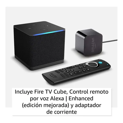Amazon Fire Tv Cube Alexa Wi-fi 6e 4K Ultra HD de 3ª geração