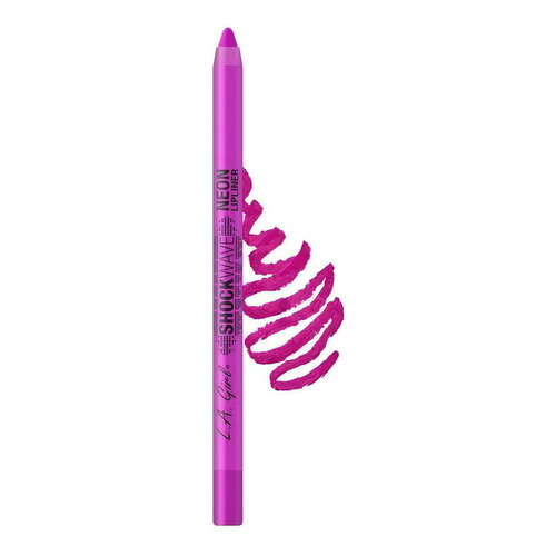 Delineador L.a. Girl Neon Indeleble Shockwave Color Violeta