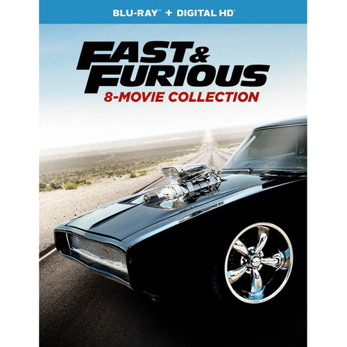 Rapidos Y Furiosos 1 - 8 Coleccion Boxset Peliculas Blu-ray