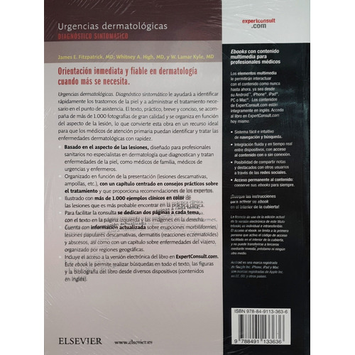 Fitzpatrick Urgencias Dermatológicas 7ed 2018 Novedad Envíos