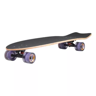 Patineta Longboard Ruedas Con Luces Truck Alum Bipokids