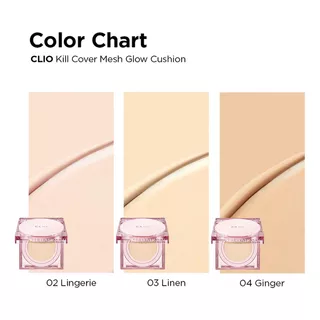 Base De Maquillaje En Cushion Clio Kill Cover Kill Cover Mesh Glow Cushion Kill Cover Mesh Glow Cushion Tono 4 Ginger - 30ml