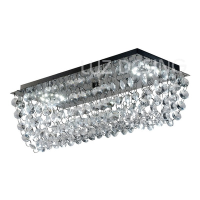 Plafon Cairel Cristal Con 2 Led 7w Deco Luz Desing