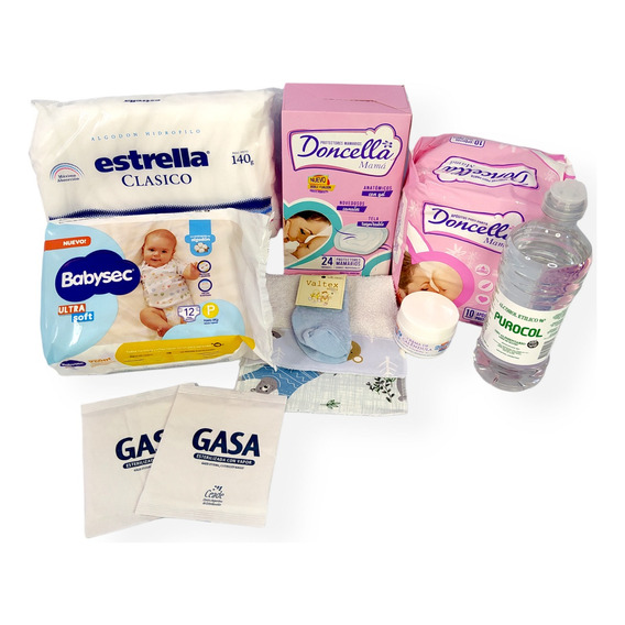 Set Higiene Bebe - Cuidado Del Bebe - Ideal Mamá Post Parto