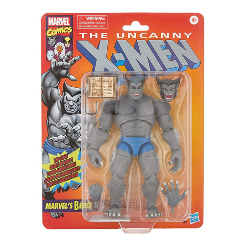 Figura De Acción Marvel Comics The Uncanny X-men Beast +3