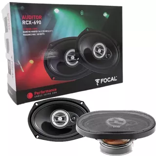 Bocinas Focal Auditor Rcx-690 6x9 Pulgadas 120w Max 3 Vias