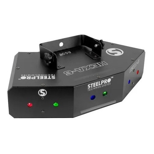 Steelpro - Laser Rgb - 6 Canales - Dmx512 - Hexa6