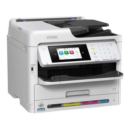 Impresora Epson Workforce Wf-c5810 Color Multifunción Int Color Blanco