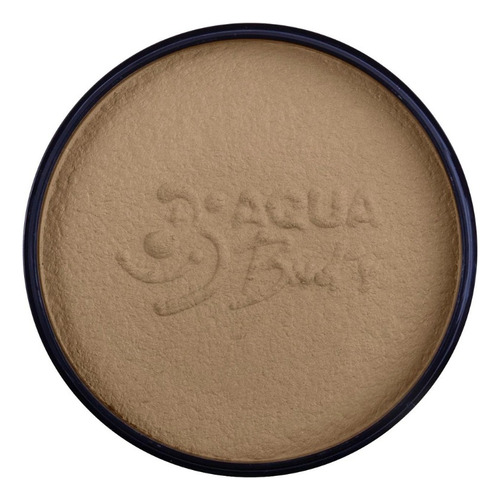 Maquillaje Profesional Mate 40gr Pinta Caritas Aqua Bonds Sombra Café Claro