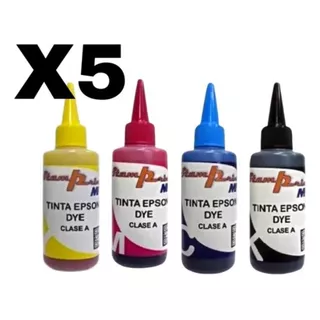  Tinta Dye Para Impresora Epson 100 Ml Colores Clase A