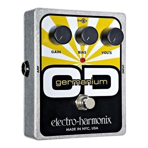 Pedal De Efecto Electro Harmonix Germanium Od Color Gris