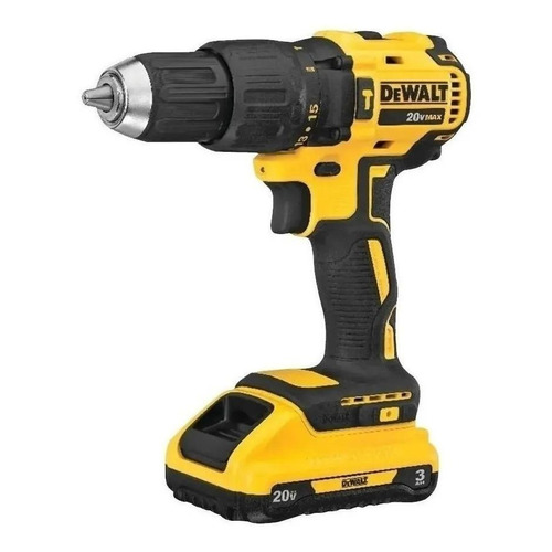 Taladro percutor atornillador inalámbrico de 13mm DeWalt DCD778L1 20V + accesorio 110V 50Hz