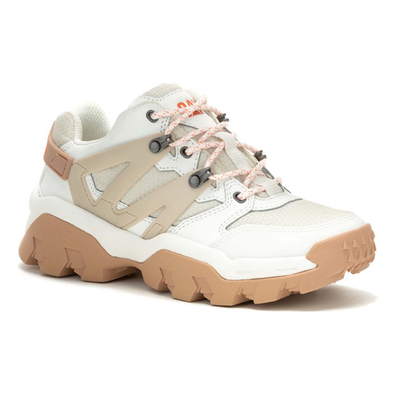 Sneaker Caterpillar Reactor Bright White Para Dama