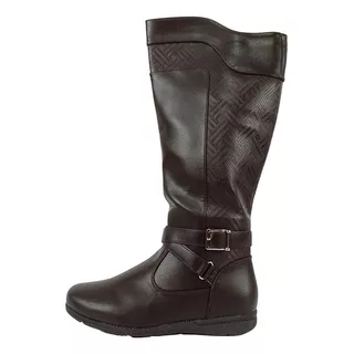 Bota Mooncity Cano Longo Fivela Lateral - 71111