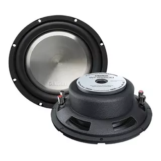 Subwoofer Plano Clarion 10 Pulgadas Wf2520d 1000w Max Color Negro