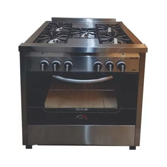 Cocina Industrial Win Up Usman 5 Hornallas 85 Cm Multigas