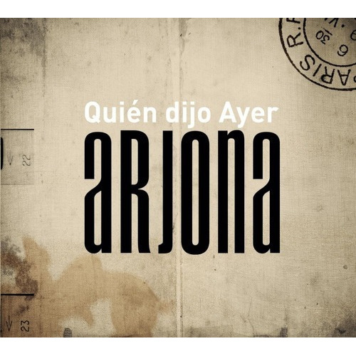 Ricardo Arjona - Quien Dijo Ayer - 2 Cd 's (29 Canciones)