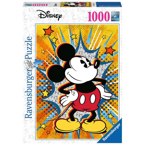 Ravensburger Rompecabezas: Disney - Mickey Retro 1000 Pzs