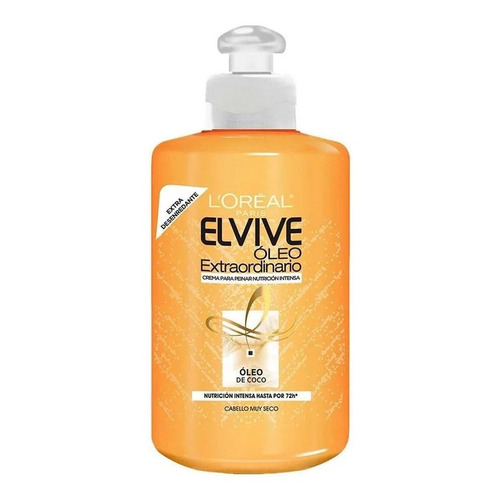 Crema De Peinar Oleo Extraordinario Coco Elvive Loreal Paris