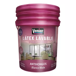  Pintura Latex Exterior Interior Lavable 10 Kg Venier 
