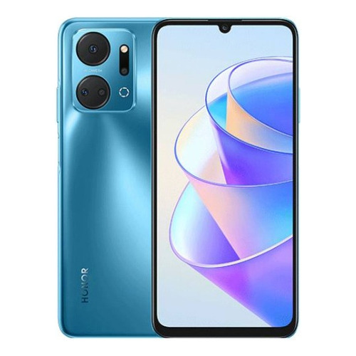 Smartphone X7a 128gb /6ram Azul Náutico Honor