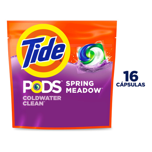 Jabon En Capsulas Tide Pods Sport Odor Defence X 16 Lavados