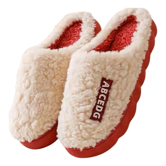 Pantufla Fluffy Slippers, Goma Eva Antideslizante. Unisex