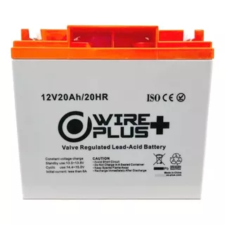 Batería Sellada 12v 20ah Agm Wireplus+ 