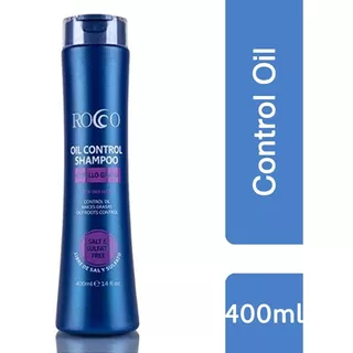 Rocco® Shampoo Oil Control Sin Sal Para Cabello Graso 400ml